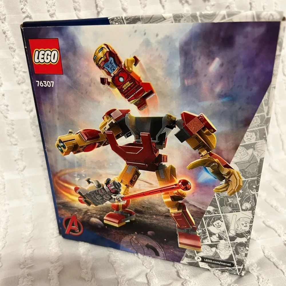 Iron Man Lego Marvel Mech vs Ultron NWT‎
